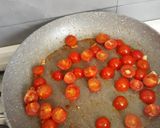 Foto del passaggio 1 della ricetta Tortiglioni pomodorini e burrata