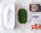 Hình bước làm 1 của món BÁNH MÌ HÀNH áp chảo