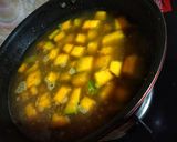 A picture of step 2 of Pumpkin Corn Soup.