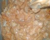 A picture of step 4 of Chicken cheese crêpes.