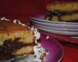 A picture of step 15 of Sponge cake with Nutella butter cream.