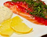 A picture of step 10 of Salmon Gravlax.
