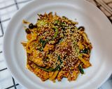 Foto langkah ke 6 dari resep Tom Yum Tumis Jamur.