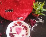 A picture of step 1 of Rose kheer ❤️❤️❤️❤️🌹❤️🌹❤️🌹❤️.