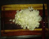 Foto del paso 2 de la receta: Risotto de pollo con paleta y queso 😋