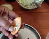 A picture of step 7 of Pepperoni olive mint skewers.