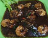 Foto langkah ke 5 dari resep Udang Saos Padang.
