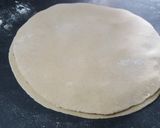 A picture of step 4 of Aloo ka Paratha 😋.