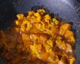 A picture of step 6 of Cauliflower Peas Potato Sabzi.