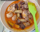 Foto langkah ke 6 dari resep Ayam & Terong Rica-Rica.