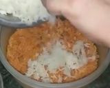 A picture of step 9 of Tiranga Pulao.