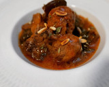 Foto del paso 11 de la receta: Albóndigas al comino con níscalos y acelgas