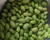 A picture of step 2 of Edamame beans Pulao 😋.