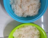 Foto langkah ke 2 dari resep Lapis wajik 2 rasa.