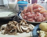 Foto del paso 2 de la receta: Pollo y cerdo al disco - Gluten Free