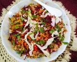Healthy broken wheat and pulses salad recipe step 4 photo