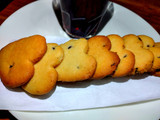 Coconut choc chip cookies