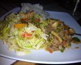 A picture of step 7 of Beef with mushroom stew #AuthorMarathon #festiveContestNaivasha.