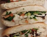 A picture of step 5 of Egyptian typical salad.