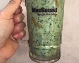 Hình bước làm 1 của món Sinh tố yến mạch rau cải bó xôi