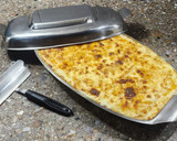 Foto del paso 11 de la receta: 🍽️🍷 Canelones de pollo, puerro y ricotta en salsa bechamel, sin TACC 🍷🍽️