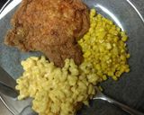 A picture of step 8 of Deep fried pork chops.