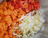 Foto del paso 1 de la receta: Estofado de verduras