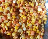 A picture of step 1 of Mix Dal Tadka.