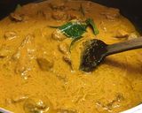 A picture of step 4 of Coconut Thai Chicken curry.