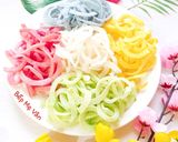 Hình bước làm 7 của món Mứt dừa ngũ sắc