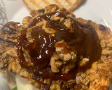 Foto del paso 8 de la receta: Alitas de pollo en salsa barbacoa y hamburguesa de alitas