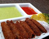 सोया कबाब (soya kabab recipe in Hindi) रेसिपी चरण 4 फोटो
