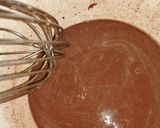 Foto del paso 3 de la receta: Panna cotta de chocolate, coulis de mango y pastisetas