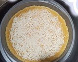 Foto langkah ke 2 dari resep Pie susu keju teflon takaran sendok.