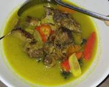 Foto langkah ke 4 dari resep Ikan Asap kuah kuning.