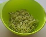 Zabpelyhes-cukkini tócsni recept fázis 1 fotója