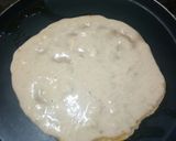 A picture of step 2 of Wheat flour Banana Chilla.