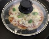 A picture of step 4 of Bhakri pizza whole wheat thin crust pizza.