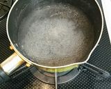 A picture of step 3 of Valentine Chocolate Kohakuto recipe.