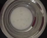 A picture of step 1 of Curd naan.
