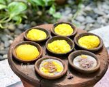 Hình bước làm 5 của món Bánh Căn Trứng Thịt Bò