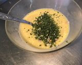 A picture of step 6 of Ham, Cream, and Herb Omelet.