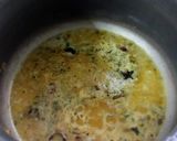 A picture of step 2 of Swaminarayan khichdi.