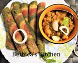 Ramadan Special - Spinach & Beetroot Pin Wheel Paratha recipe step 5 photo
