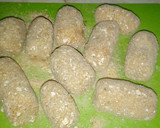 Foto del paso 1 de la receta: Croquetas de patatas con guarnición y su aliño