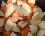 Foto del paso 1 de la receta Potaje de garbanzos vegetariano, con especias Sabor Cookpad y camarotges