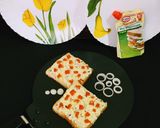A picture of step 5 of Veg Mayonnaise Open Sandwich.