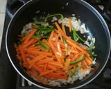 A picture of step 3 of Pasta with Sautéed Vegetables.