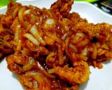 Foto langkah ke 7 dari resep Cumi tepung asam manis.