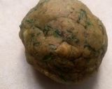A picture of step 3 of Dal paratha.